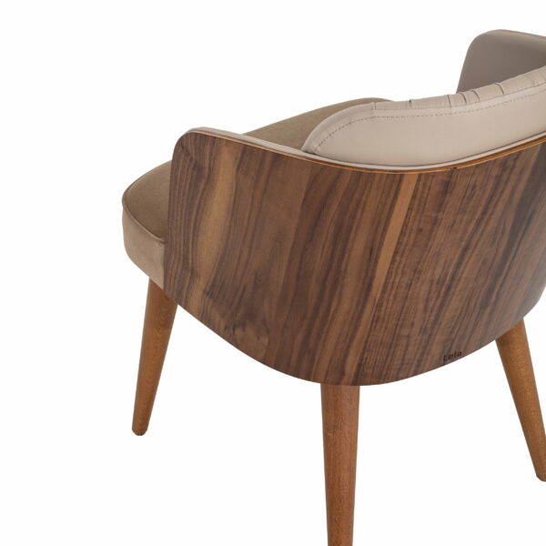 Scaun Akron Wrinkled Wood