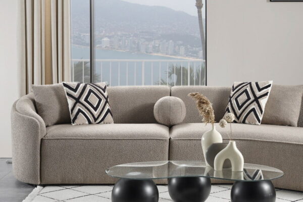 Canapea Coltar Teddy Corner