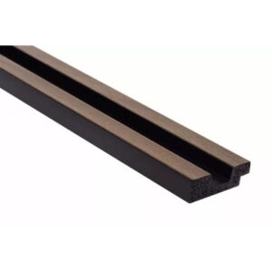 Profil Decorativ Panou riflat 3D DARK OAK L0104L