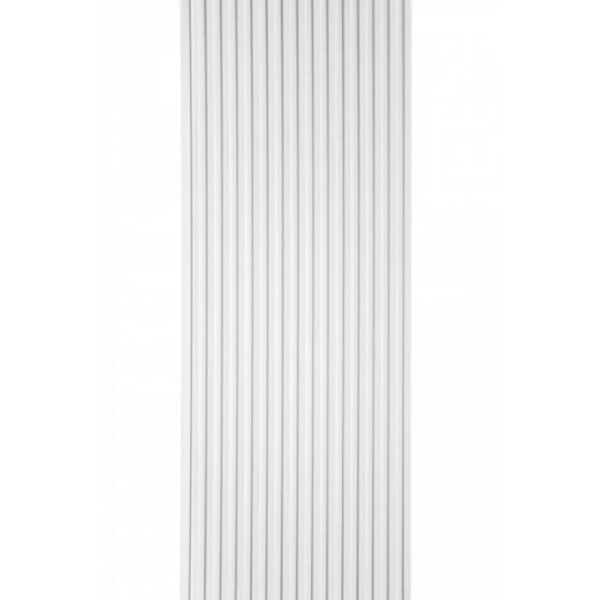 Profil Decorativ Panou riflat 3D WHITE L0101T