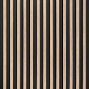 Profil Decorativ Panou riflat 3D LIGHT OAK L0102