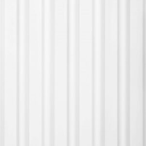 Profil Decorativ Panou riflat 3d WHITE L0301T