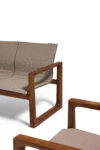 Set outdoor DEEP TEXTILE SOFA